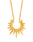 Golden Sun Necklace