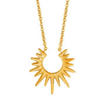 Golden Sun Necklace