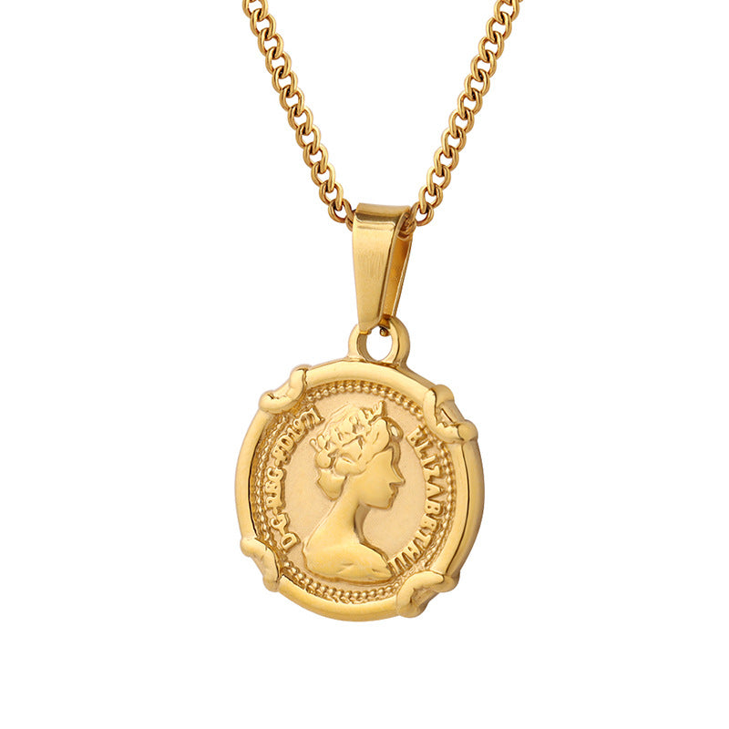 Antique Coin Necklace