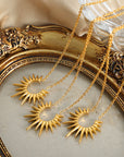 Golden Sun Necklace