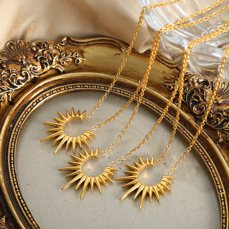 Golden Sun Necklace