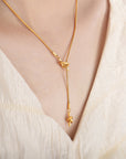 Snake Node Necklace