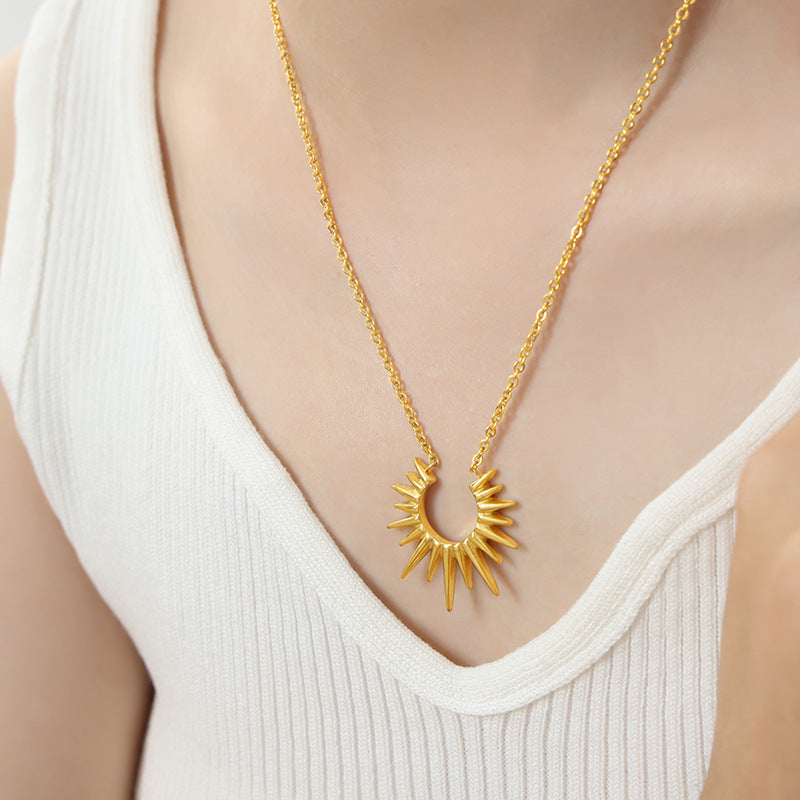 Golden Sun Necklace